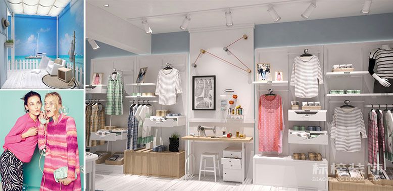 康妮雅服裝專賣(mài)店裝修3